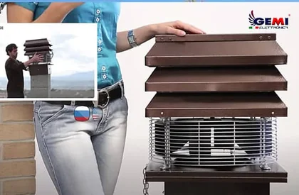 Extractor de chimenea Gemi: eficacia y beneficios