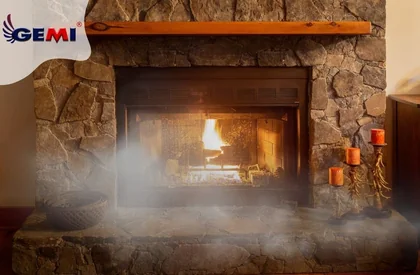 ¿Se escapa humo de su chimenea o barbacoa? El extractor de humo Gemi es la solución.