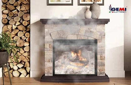 ¡Sale humo de mi chimenea! ¿Qué tengo que hacer?