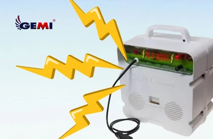 ¿Por qué crepita la cerca eléctrica?