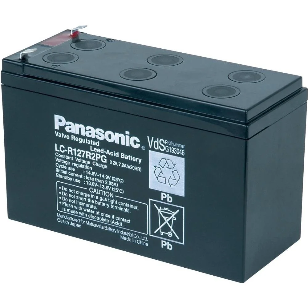 Batería de plomo 12 V 7,2 ampere para pastores eléctricos