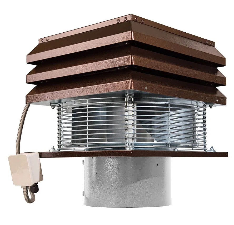 Pro redondo para chimenea Extractor de humo 