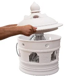 Aspirador de humos modelo base para chimenea