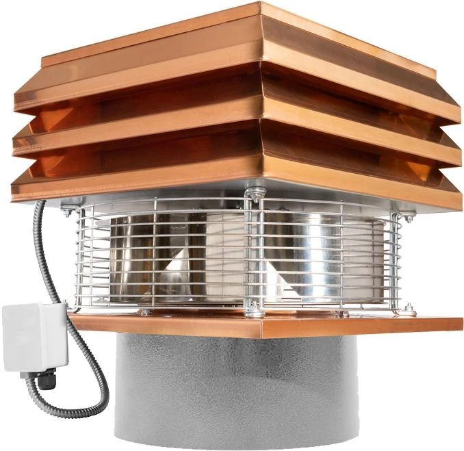 Pro cobre redondo Extractor de humo 