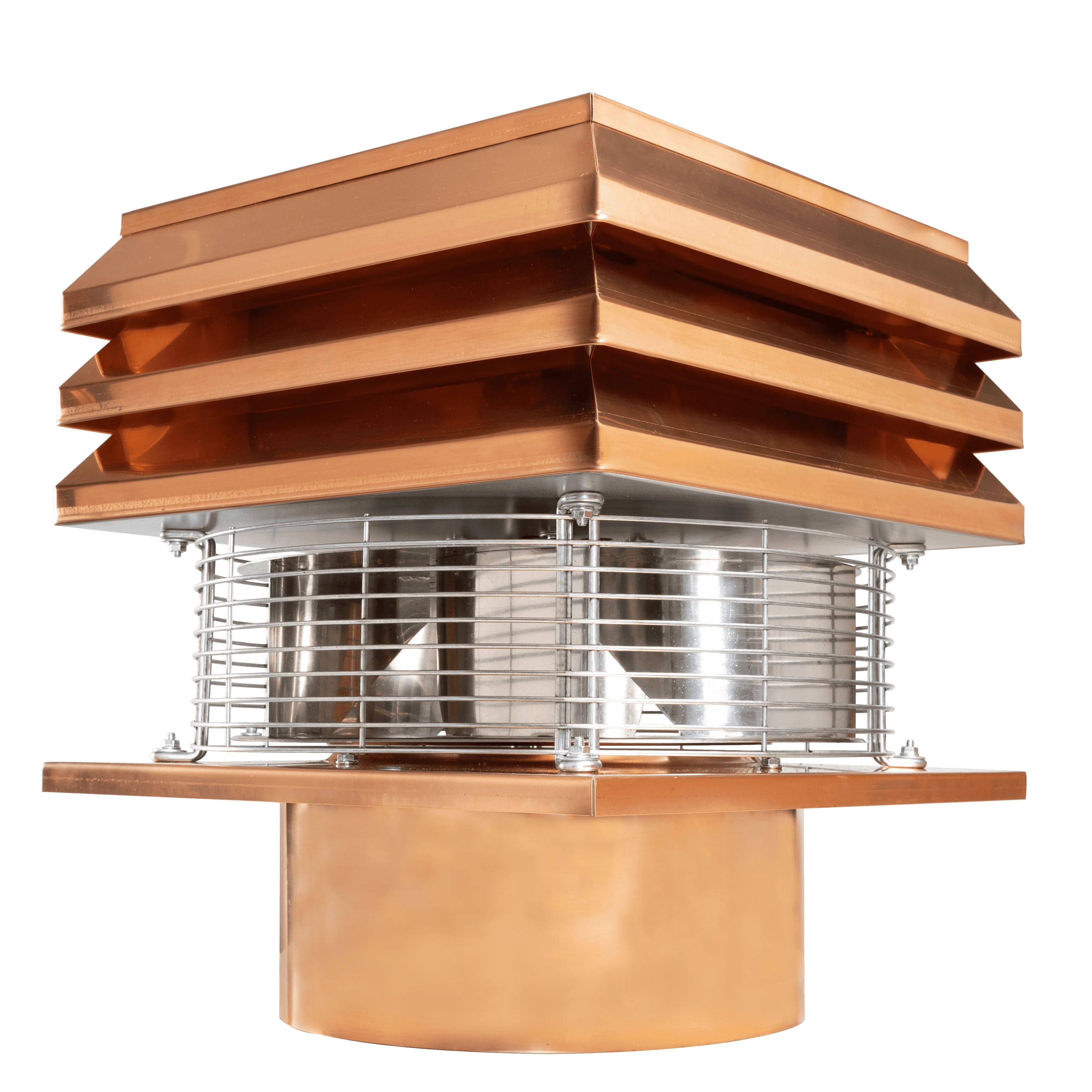 Pro cobre redondo Extractor de humo 