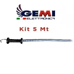 Kit portillo con manija para pastores eléctricos