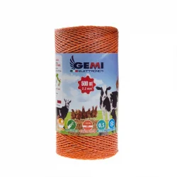 Alambre 500 m 2.2 mm² para pastores eléctricos