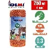Alambre 250 m 4 mm² para pastores eléctricos