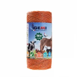 Alambre 250 m 4 mm² para pastores eléctricos