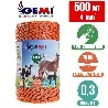 Alambre 500 m 4 mm² para pastores eléctricos