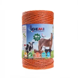 Alambre 500 m 4 mm² para pastores eléctricos