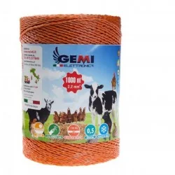Alambre 1000 m 2.2 mm² para pastores eléctricos