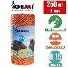 Alambre 250 m 6 mm² para pastores eléctricos