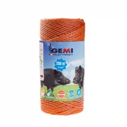 Alambre 250 m 6 mm² para pastores eléctricos