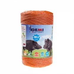 Alambre 500 m 6 mm² para pastores eléctricos